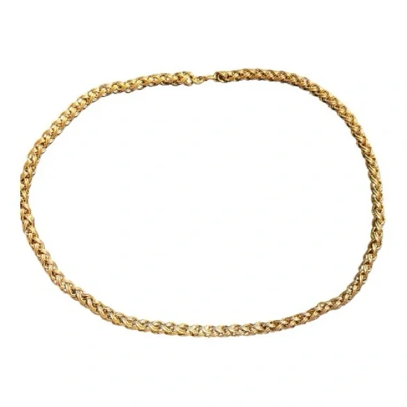 Monet Gold Braided Necklace - Picture 2 of 4